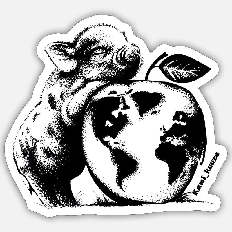 Sticker Größe S (10 x 10 cm) - 