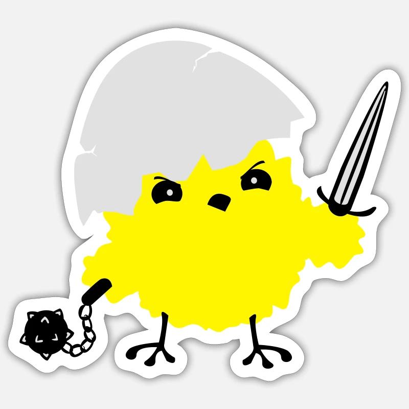 Sticker Größe S (10 x 10 cm) - 