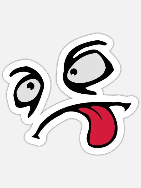  - Sticker size S (10 x 10 cm) - white matte