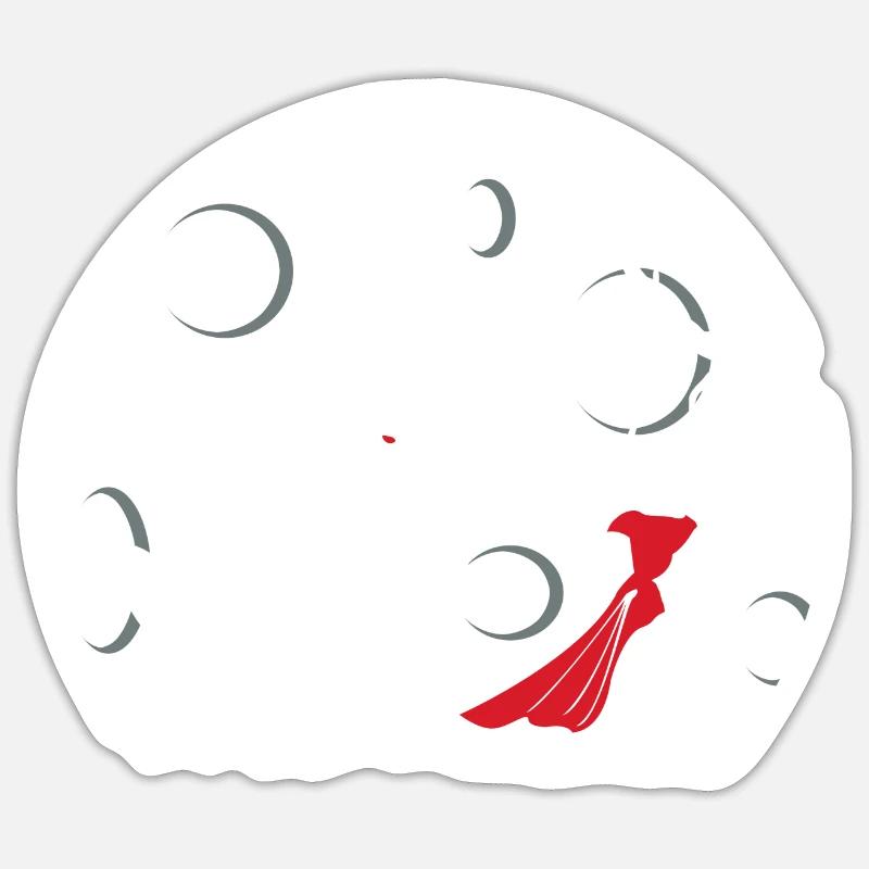 Rotkäppchen Sticker Größe S (10 x 10 cm)