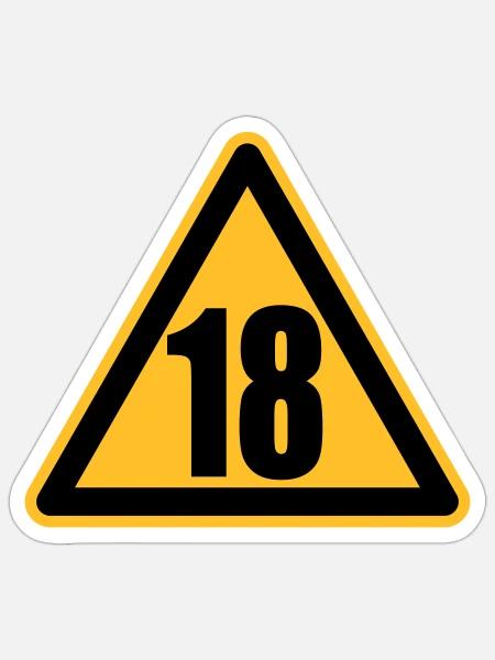  - Sticker size S (10 x 10 cm) - white matte