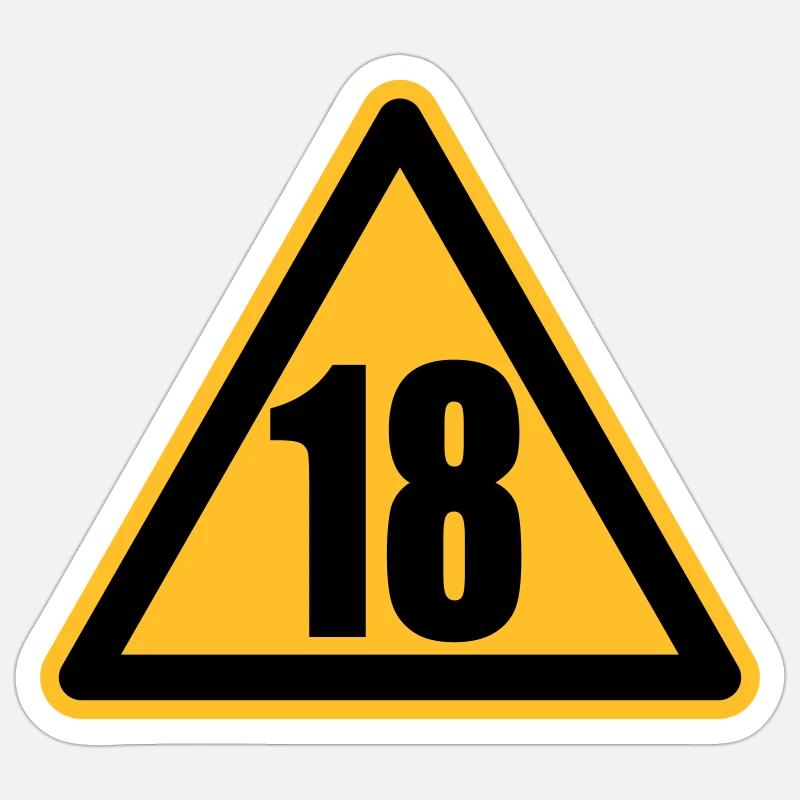 Sticker Größe S (10 x 10 cm) - 