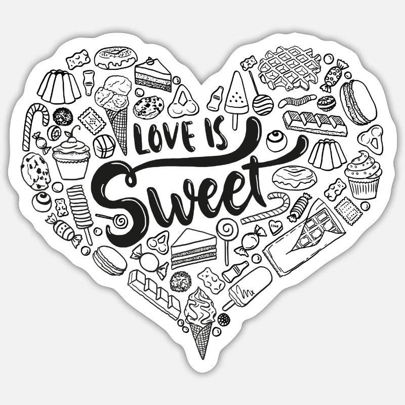 Sticker Größe S (10 x 10 cm) - 