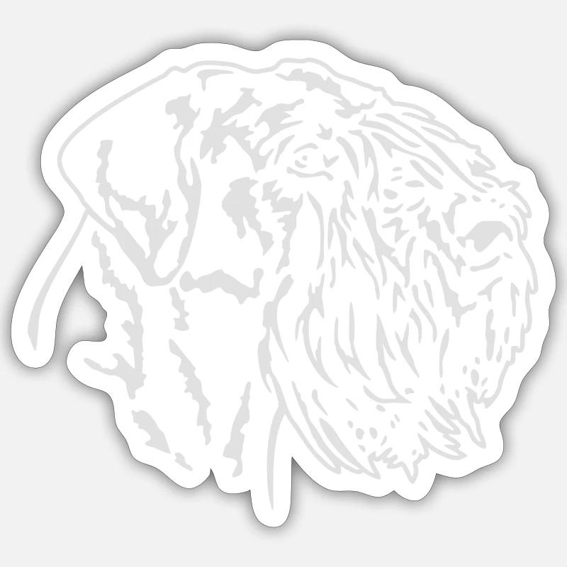 315 géant - Sticker taille S (10 x 10 cm) - blanc mat