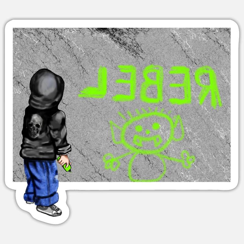 Sticker Größe S (10 x 10 cm) - 