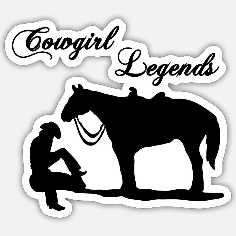 Legends Sticker Größe S (10 x 10 cm)