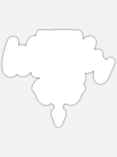Schwangerschaft Baby Kleines Wunder - weiß - Sticker Größe S (10 x 10 cm) - Mattweiß