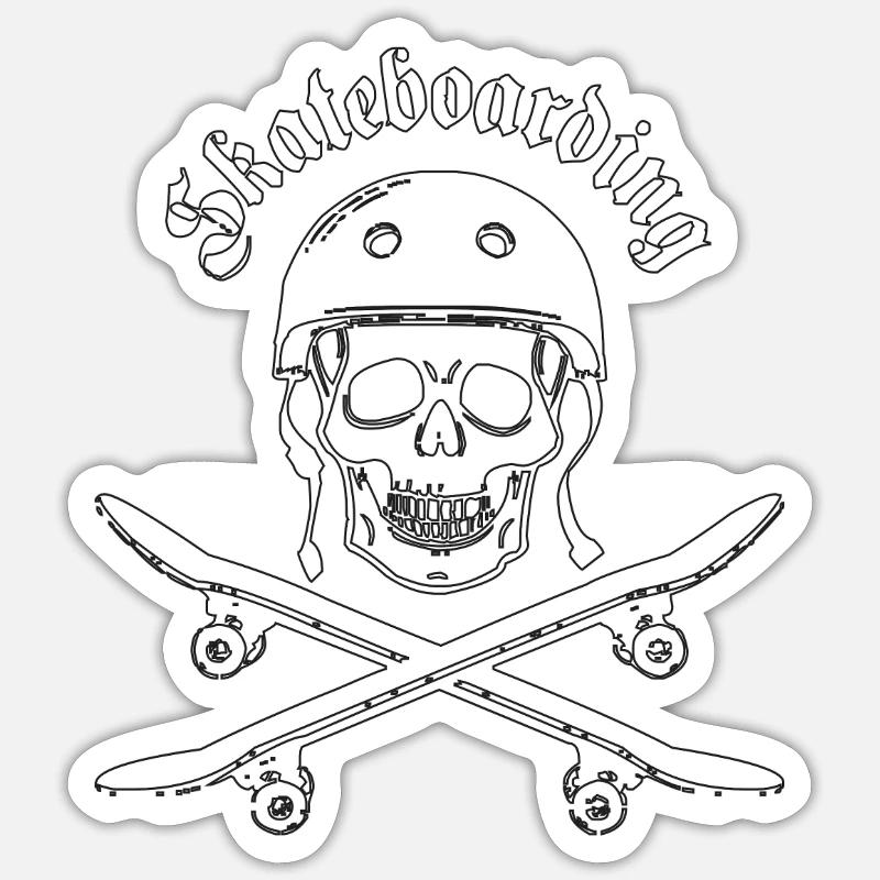 Sticker størrelse S (10 x 10 cm) - 