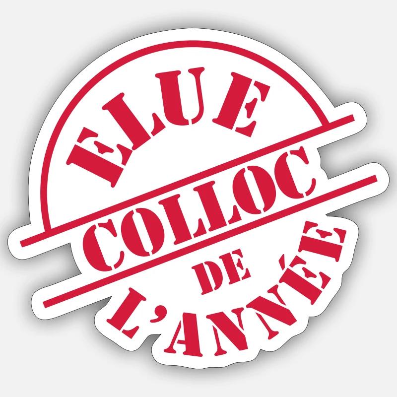 Colloc Sticker taille S (10 x 10 cm)