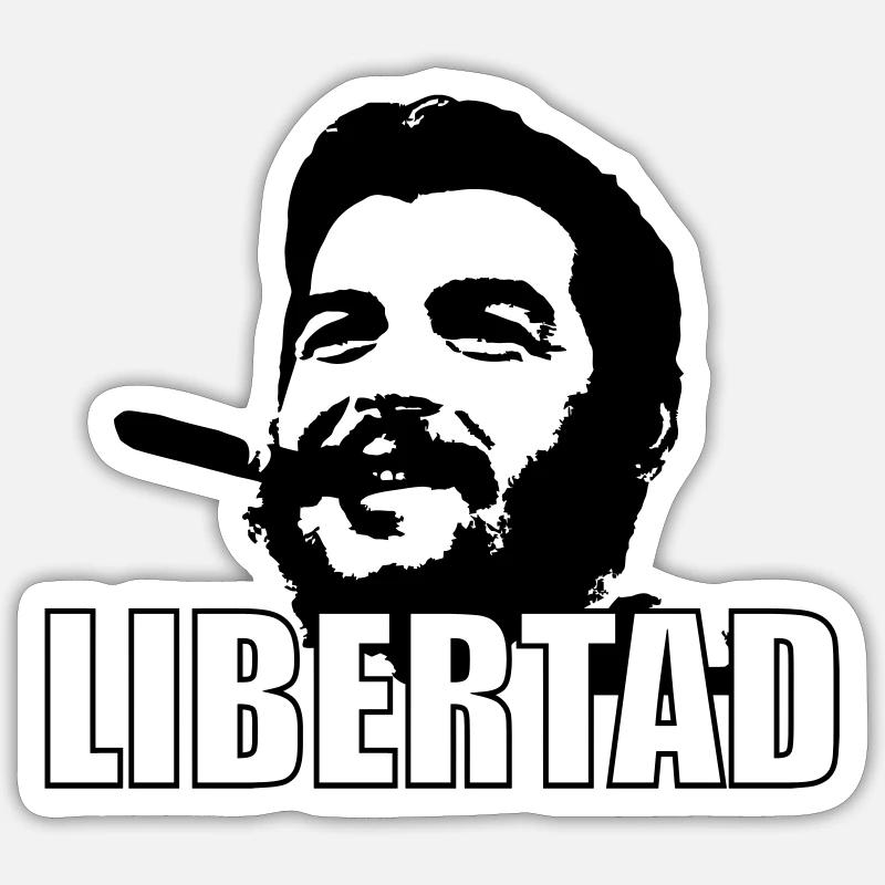 Libertad ! - Sticker size S (10 x 10 cm) - white matte