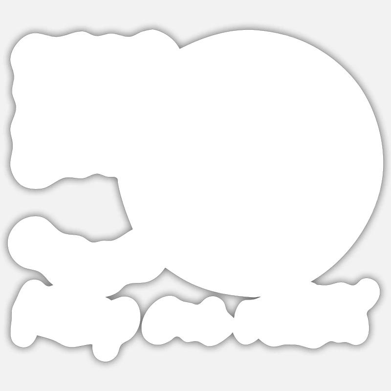 Sticker Größe S (10 x 10 cm) - 