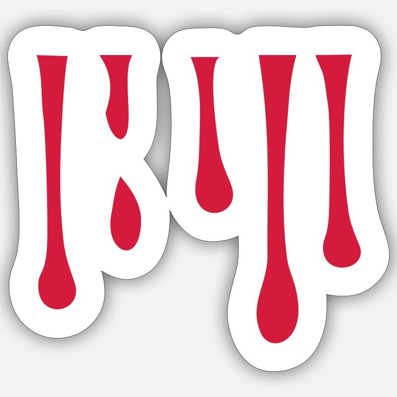 Sticker Größe S (10 x 10 cm) - 