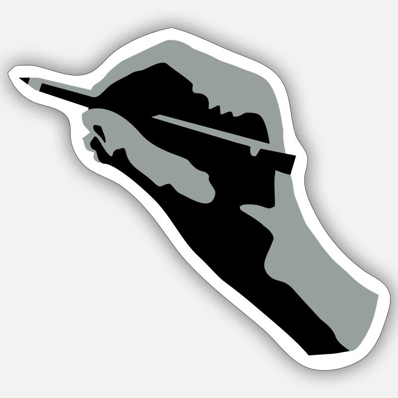 Sticker Größe S (10 x 10 cm) - 