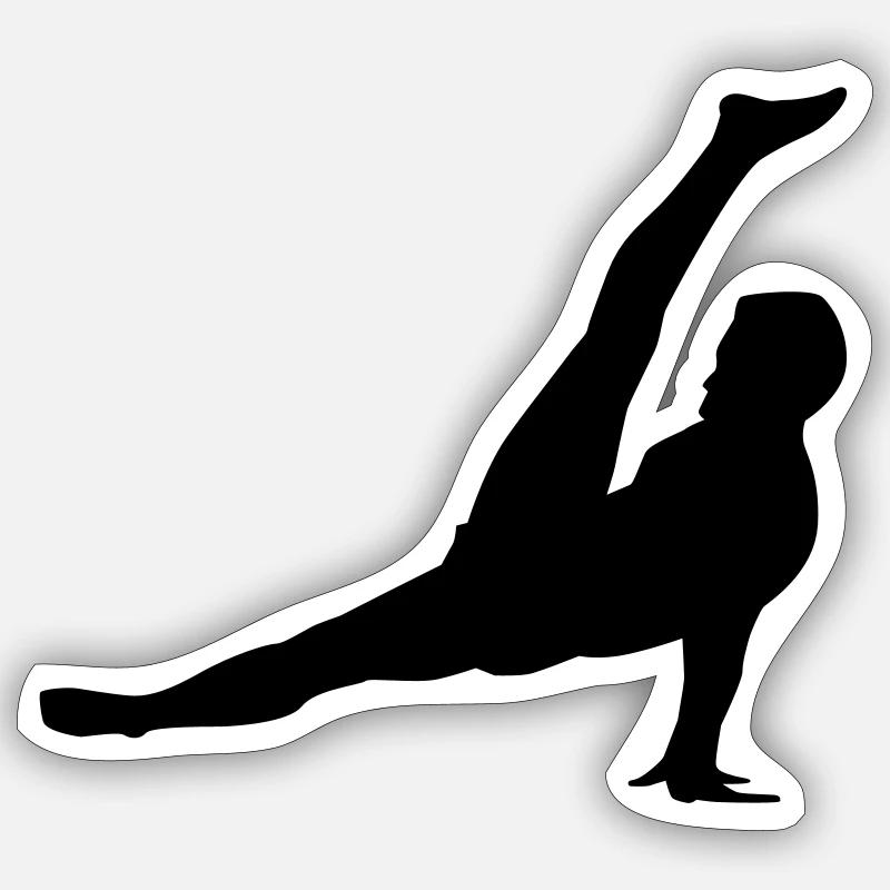 Turnen Sticker Größe S (10 x 10 cm)