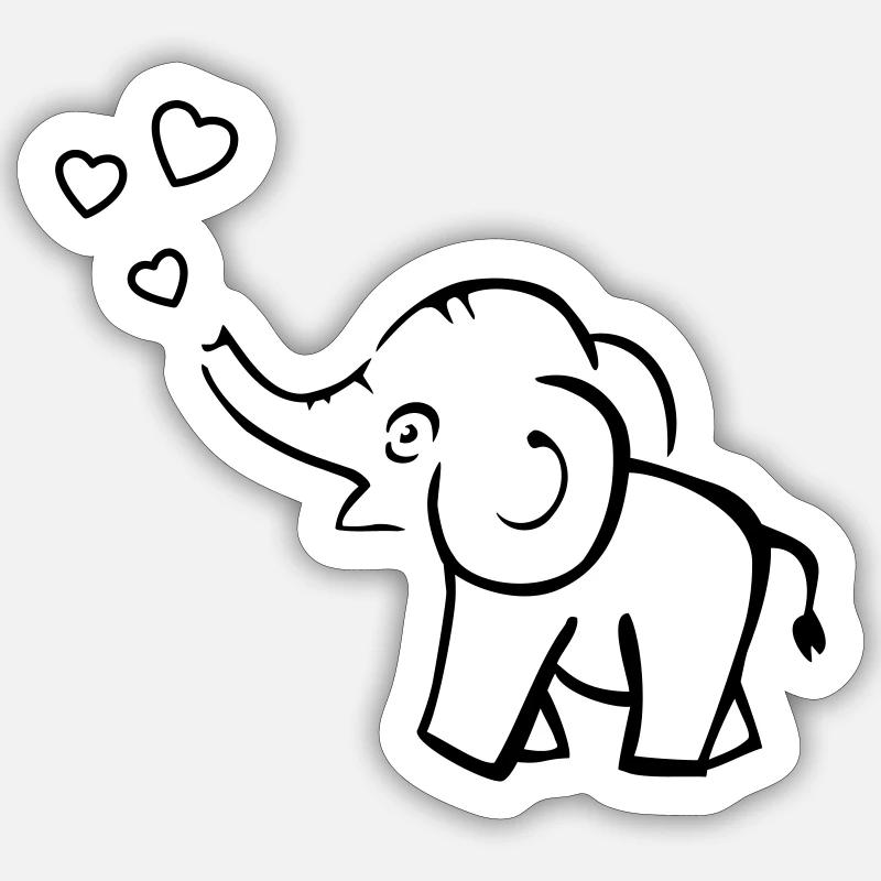 Sticker taille S (10 x 10 cm) - 