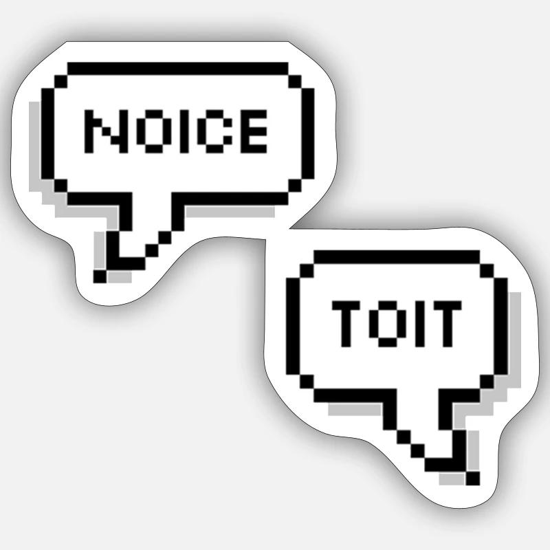 Sticker size S (10 x 10 cm) - 