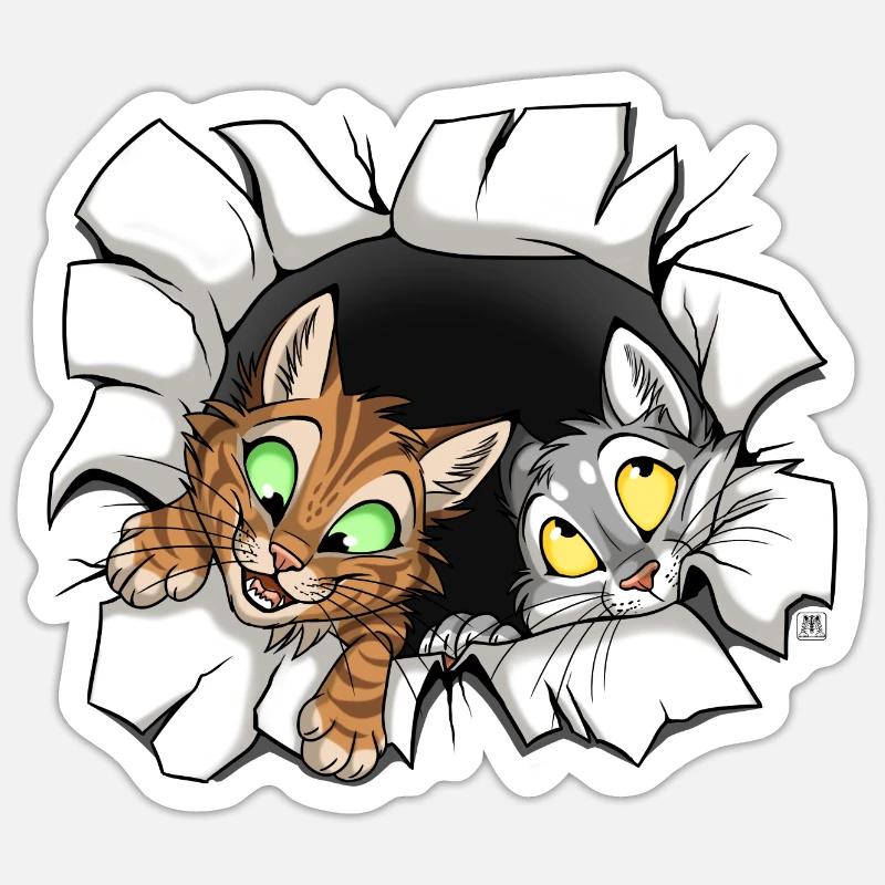 Sticker taille S (10 x 10 cm) - 