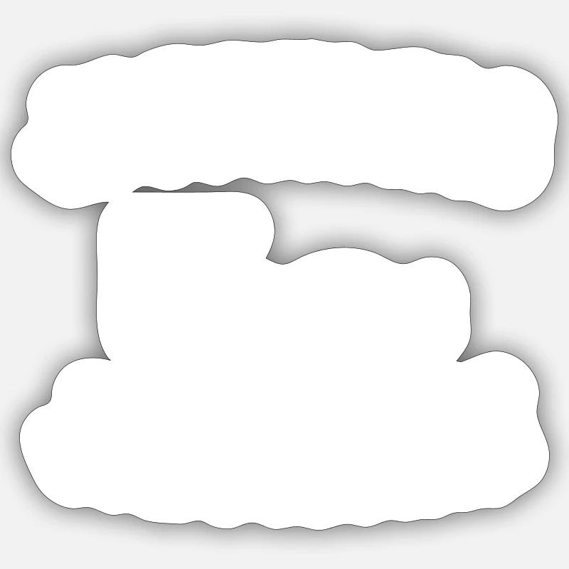 Je peux pas j'ai piscine Sticker taille S (10 x 10 cm)