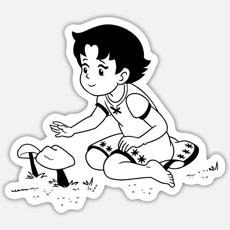 Sticker taille S (10 x 10 cm) - 