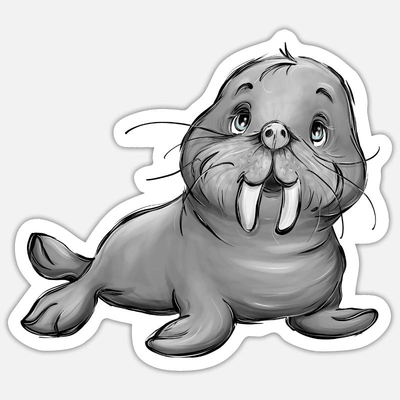 Morse Sticker taille S (10 x 10 cm)