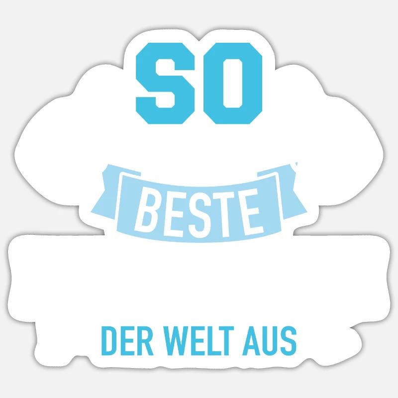 Ehemann Sticker Größe S (10 x 10 cm)