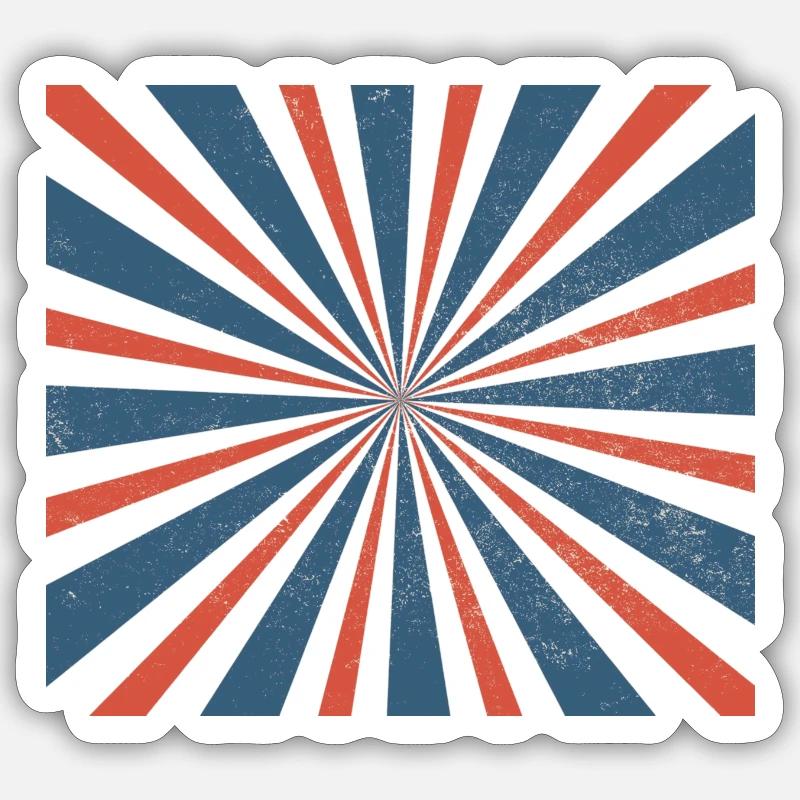 Drapeaux Sticker taille S (10 x 10 cm)