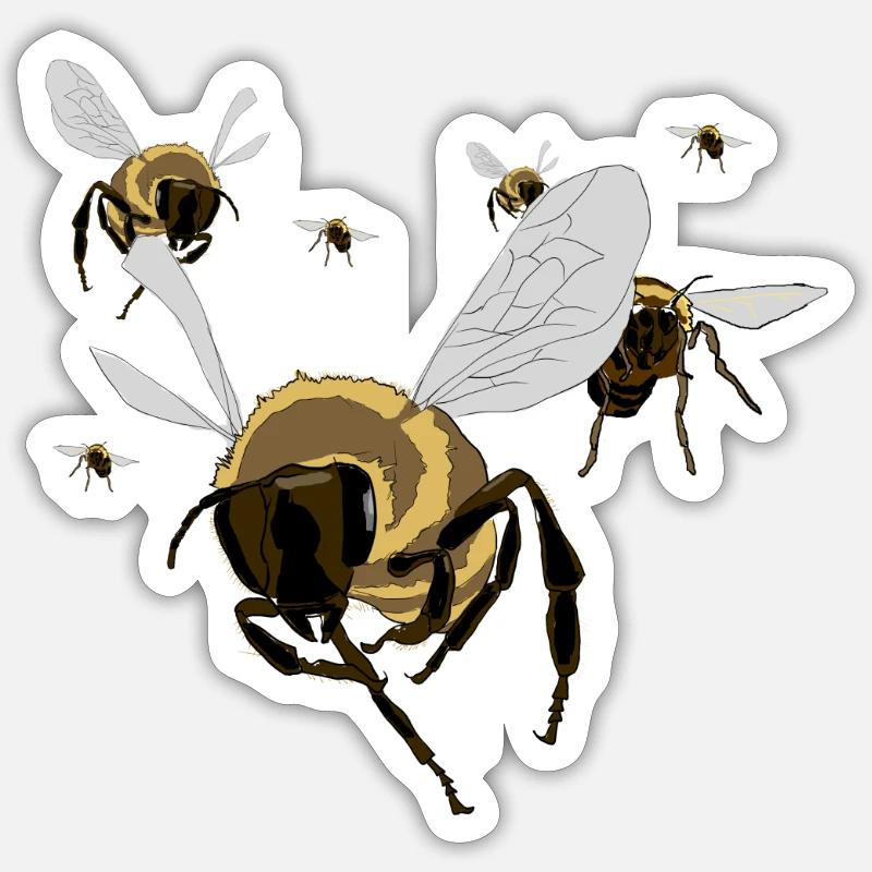 Sticker Größe S (10 x 10 cm) - 