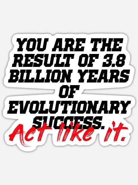  - Sticker size S (10 x 10 cm) - white matte