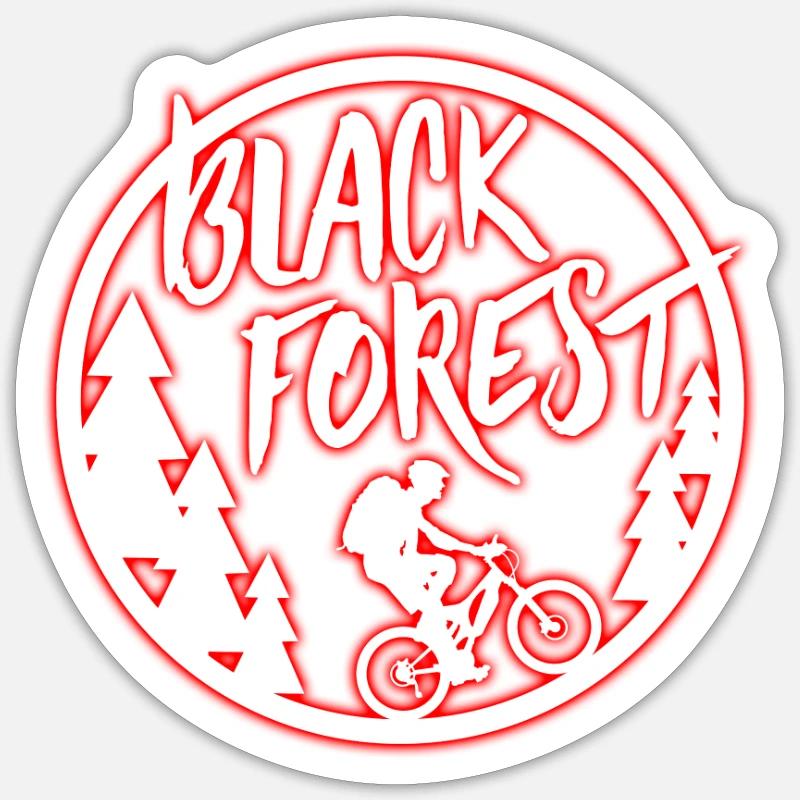 Black Forest Sticker Größe S (10 x 10 cm)