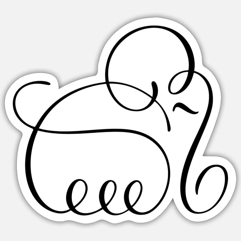 Sticker size S (10 x 10 cm) - 