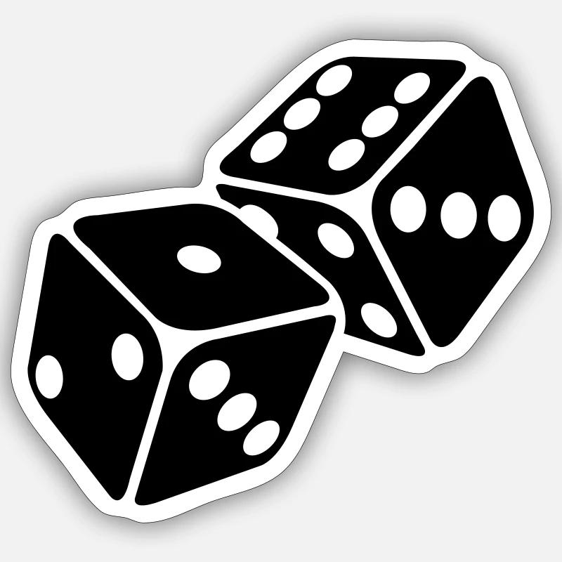 cubes Sticker taille S (10 x 10 cm)