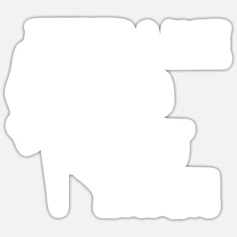 Klettern Sticker Größe S (10 x 10 cm)