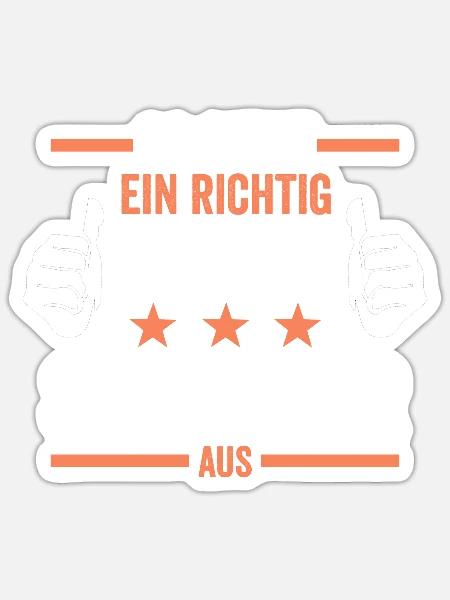 Cooler Schwager - Sticker Größe S (10 x 10 cm) - Mattweiß
