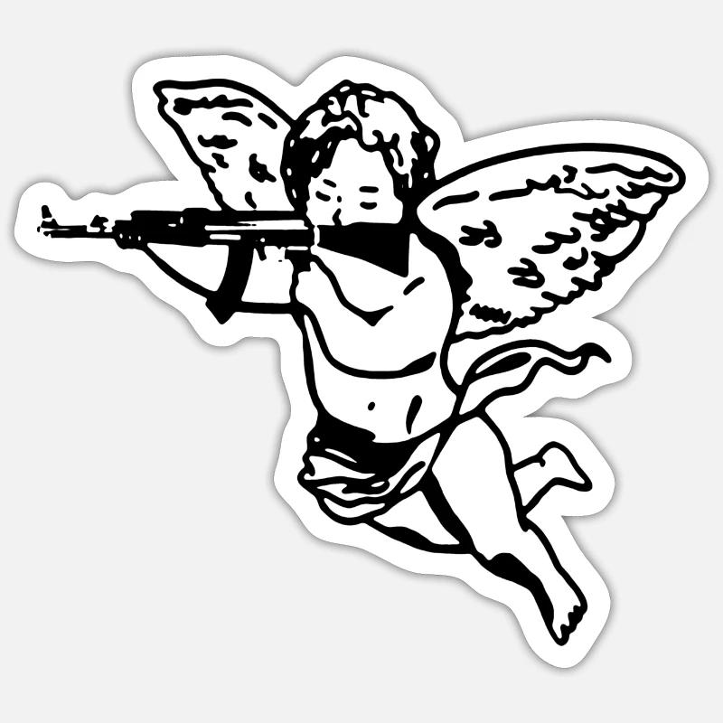 Sticker taille S (10 x 10 cm) - 