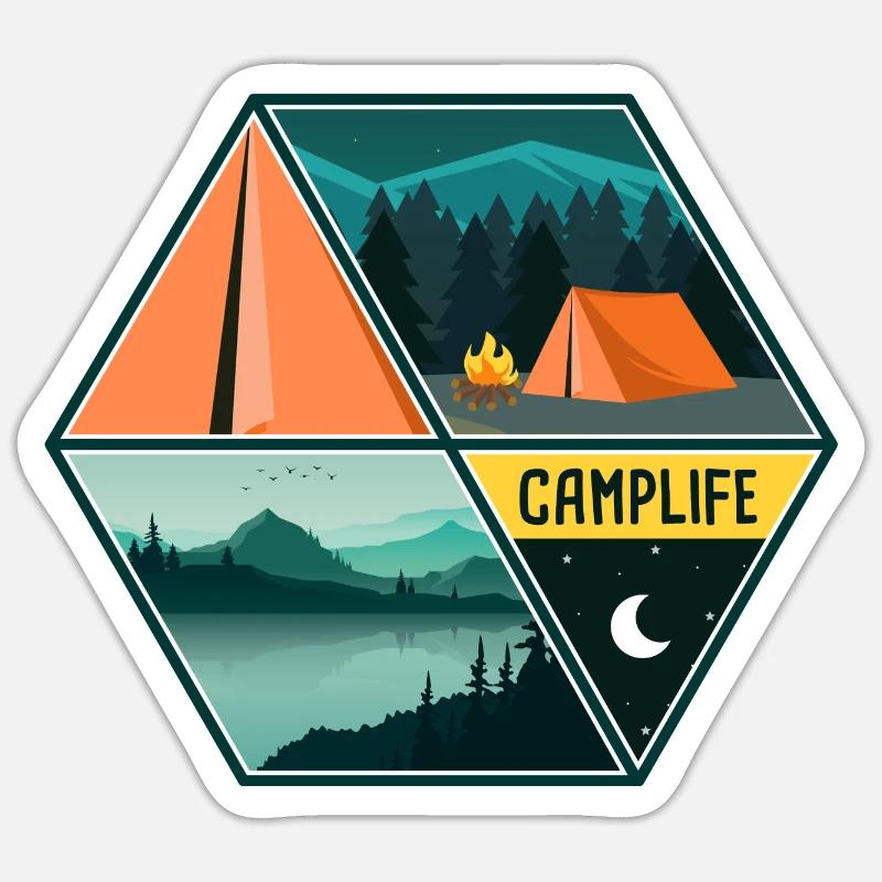 Sticker taille S (10 x 10 cm) - 