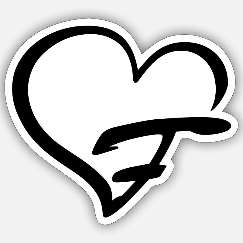 Sticker Größe S (10 x 10 cm) - 
