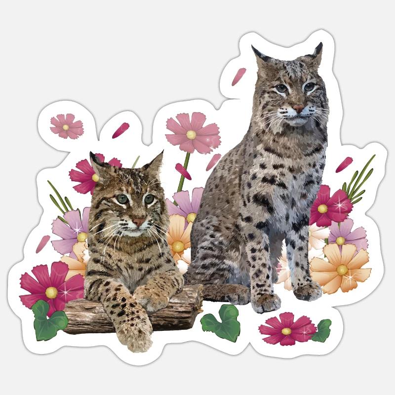 Lynx Sticker size S (10 x 10 cm)