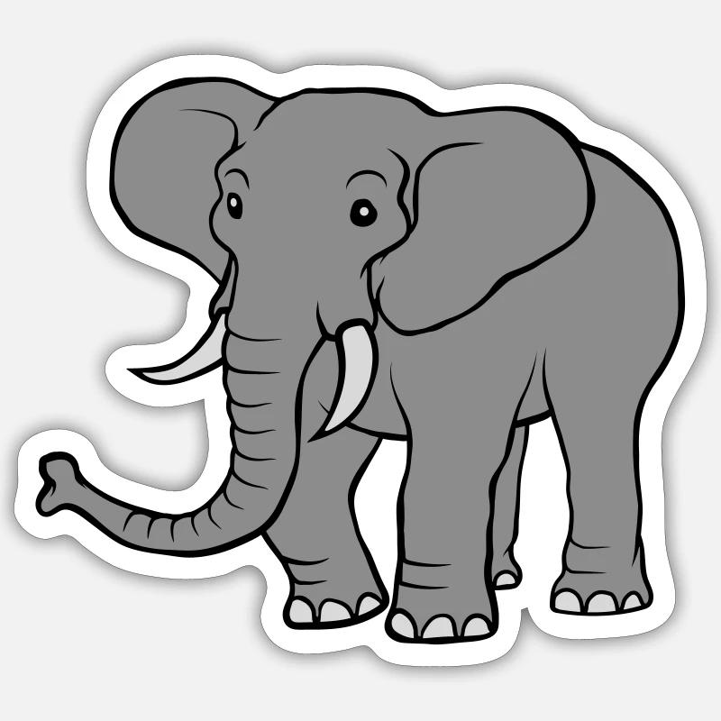 Sticker Größe S (10 x 10 cm) - 