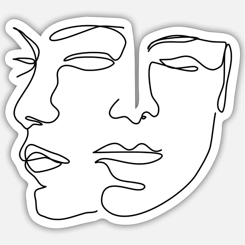 Sticker taille S (10 x 10 cm) - 