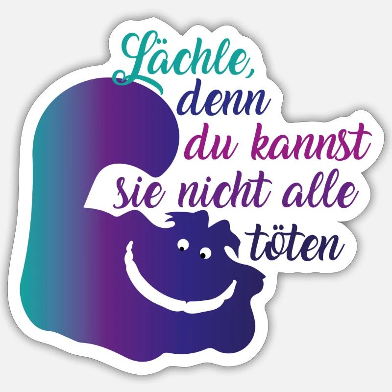 Sticker Größe S (10 x 10 cm) - 