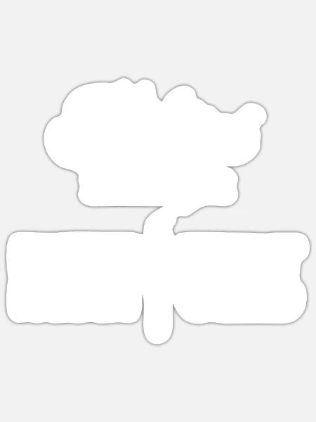 Türkisch für Anfänger Brotgeld ekmek parasi - Sticker Größe S (10 x 10 cm) - Mattweiß