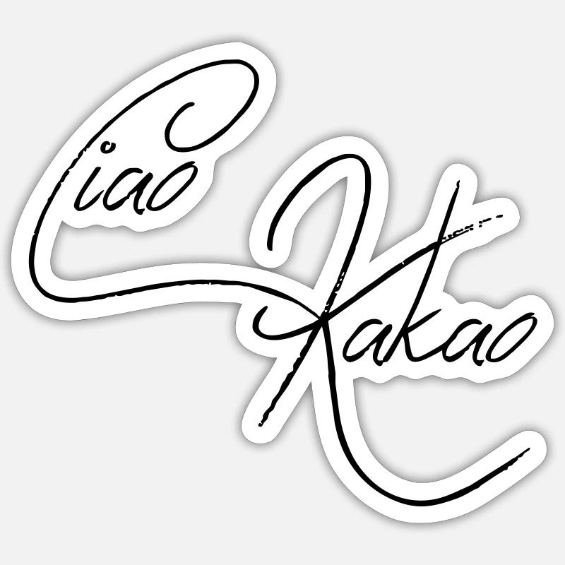 Ciao Cocoa Sticker size S (10 x 10 cm)
