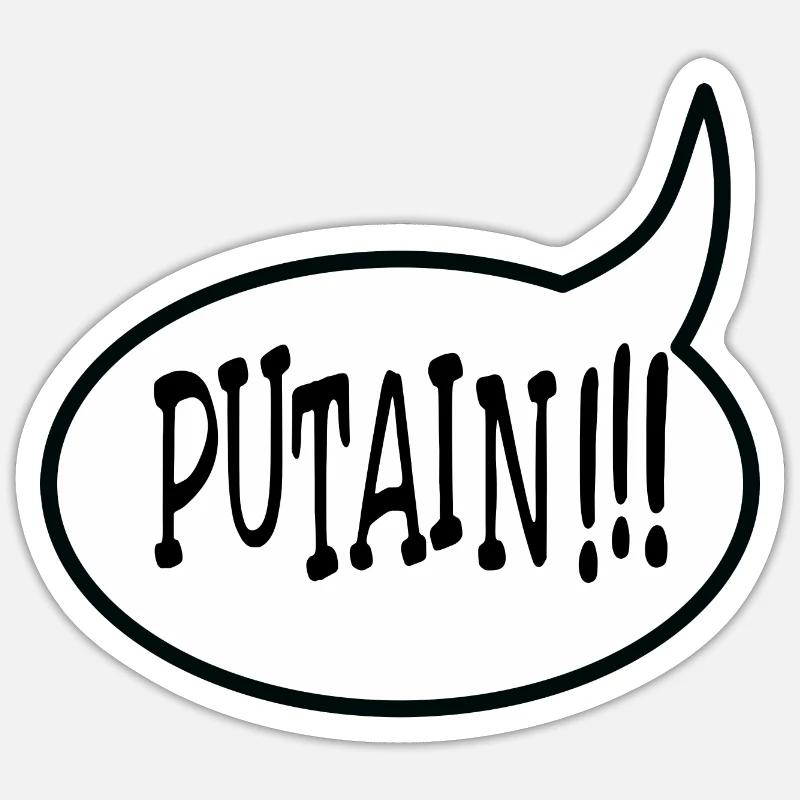 Sticker taille S (10 x 10 cm) - 