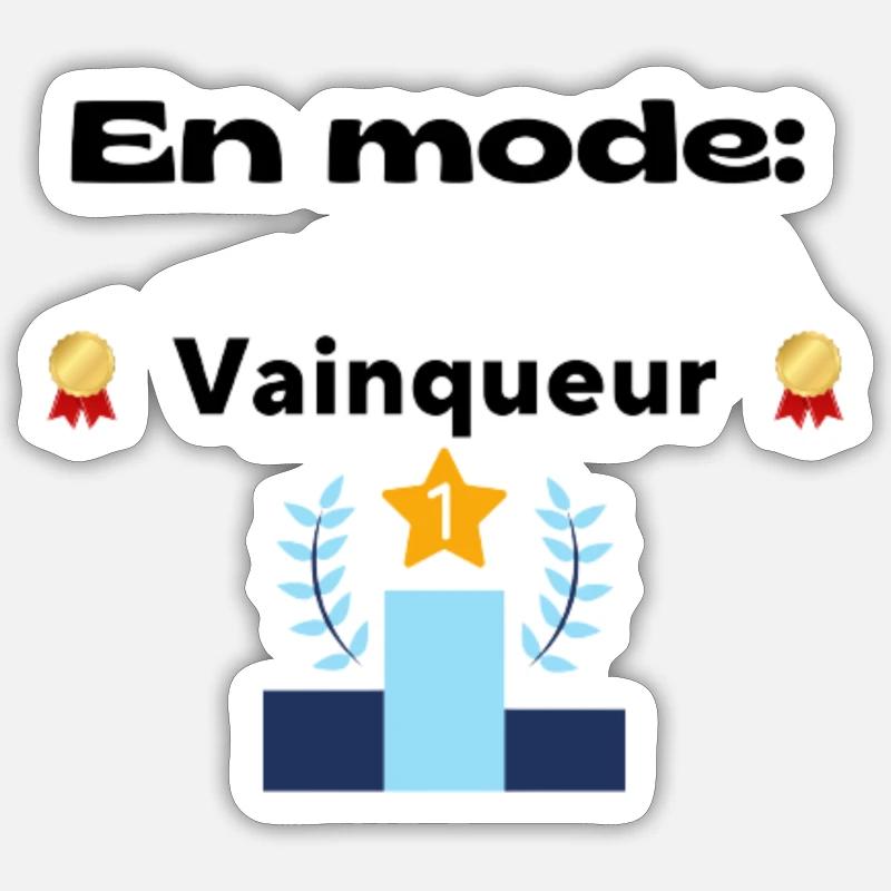 Sticker taille S (10 x 10 cm) - 
