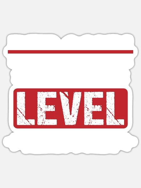 Der Sohn neues Level Herr Sohn Jugendweihe - Sticker Größe S (10 x 10 cm) - Mattweiß