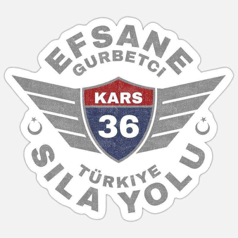 Kars Sticker taille S (10 x 10 cm)