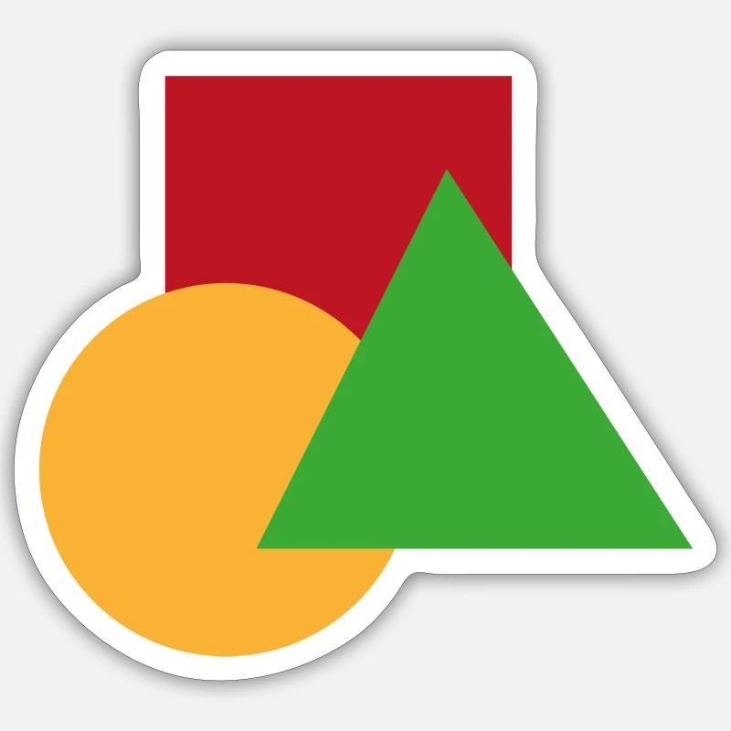 Geometry Sticker Größe S (10 x 10 cm)