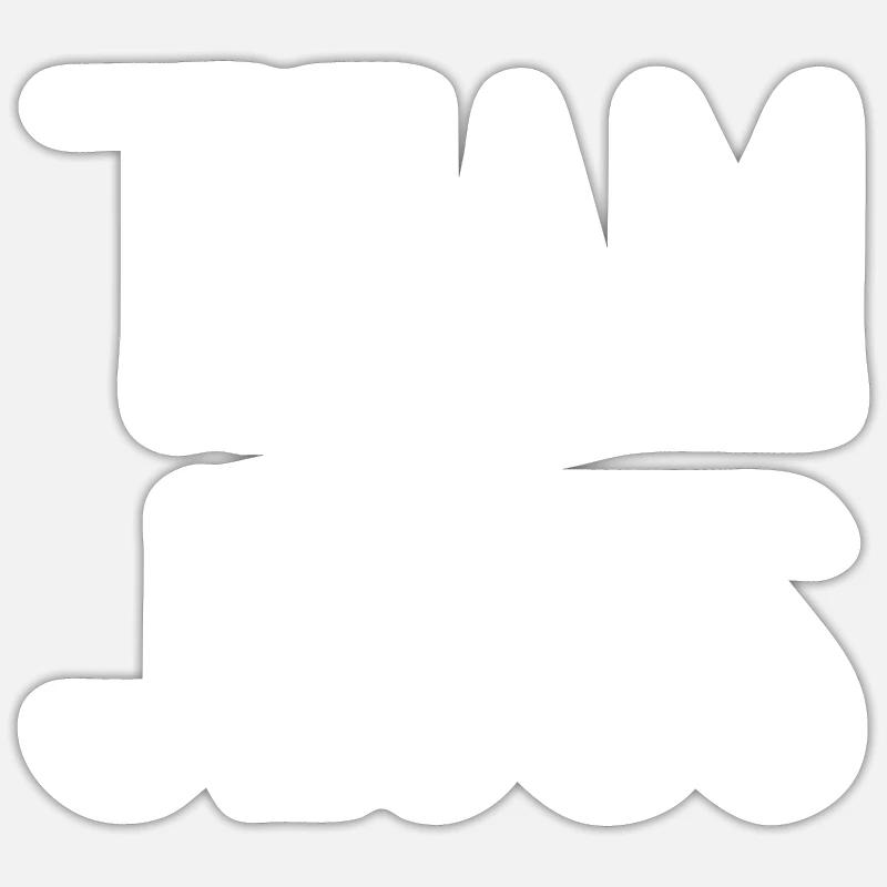 Sticker taille S (10 x 10 cm) - 