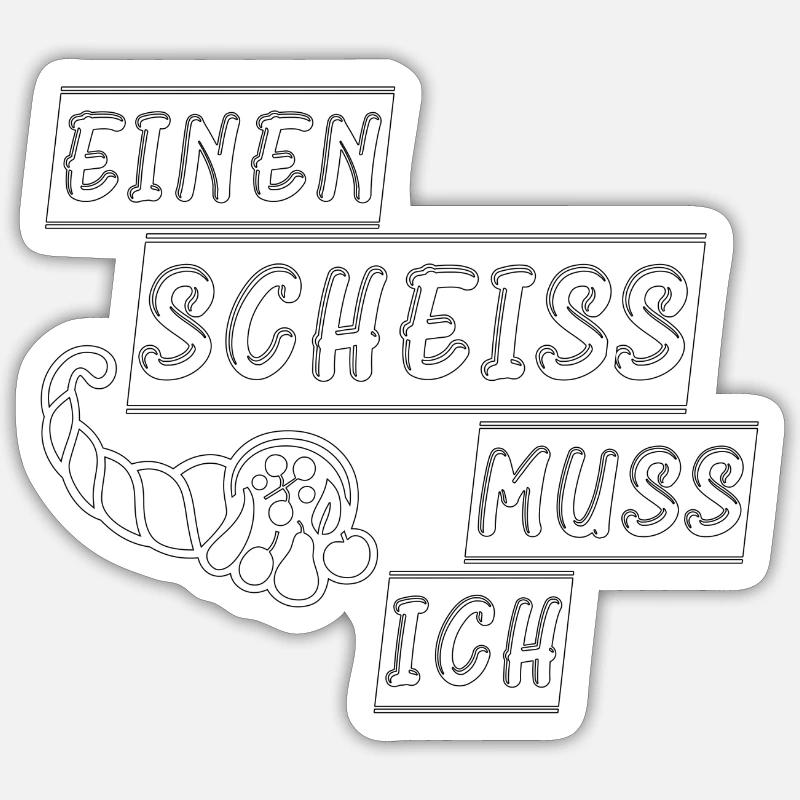 Sticker Größe S (10 x 10 cm) - 