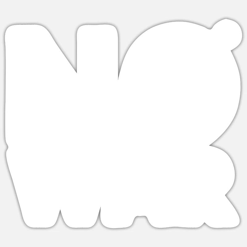 No war - Sticker Größe S (10 x 10 cm) - Mattweiß